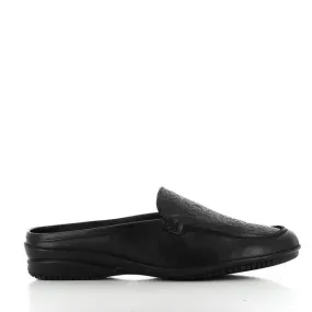 24 Hrs 23550 Black Slide-On Loafers