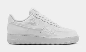 Air Force 1 '07 Low White Roses Womens Lifestyle Shoes (White)