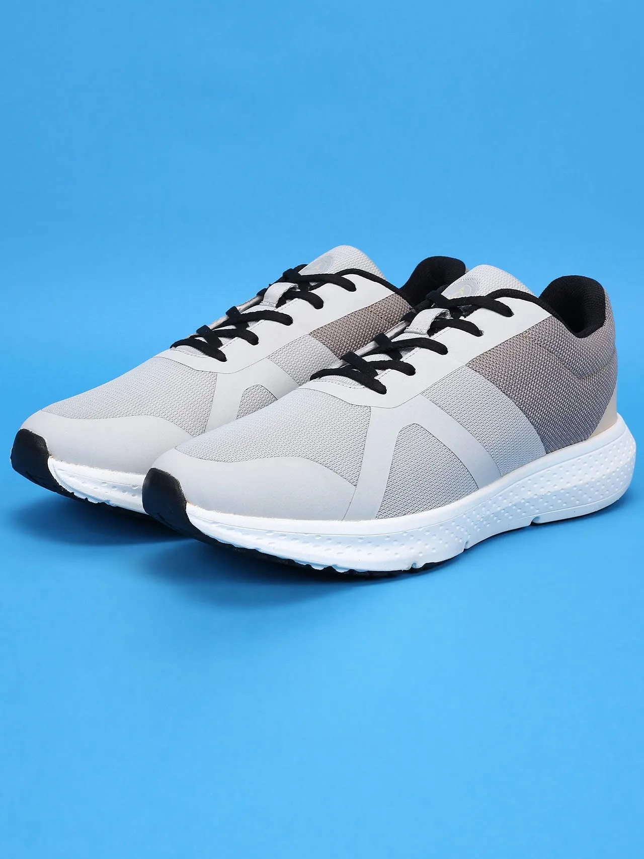 Avant Men's StrideX Running Shoes - Lt Grey/Peach