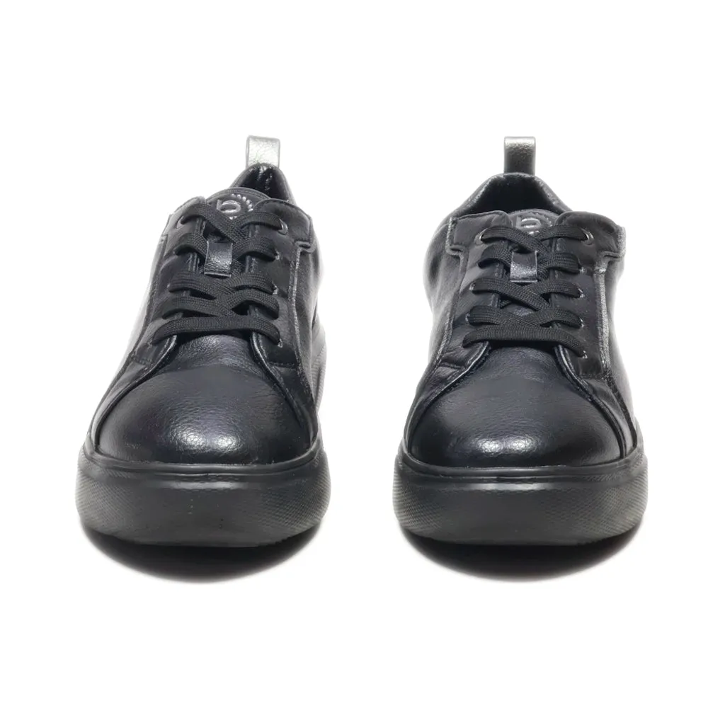 Bugatti Low-Top Sneakers Leather Black Colour For Women