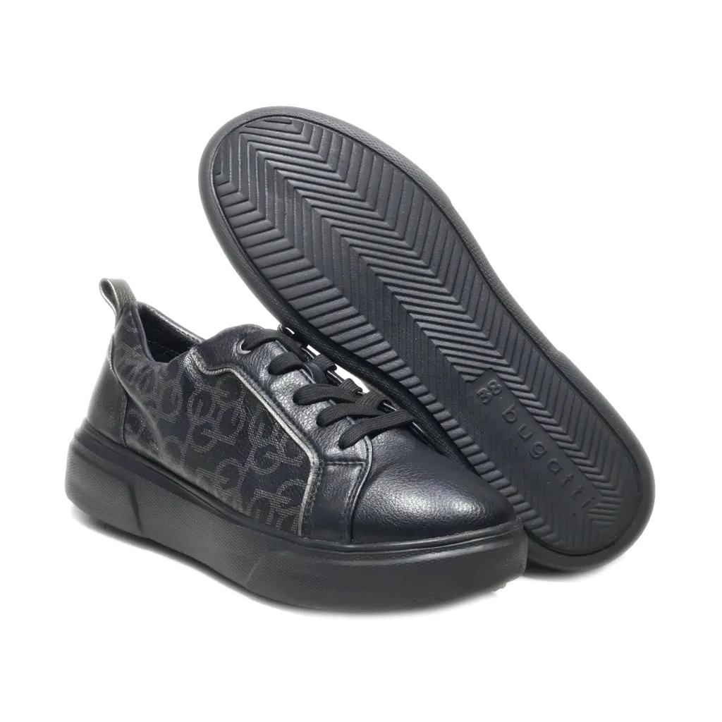 Bugatti Low-Top Sneakers Leather Black Colour For Women