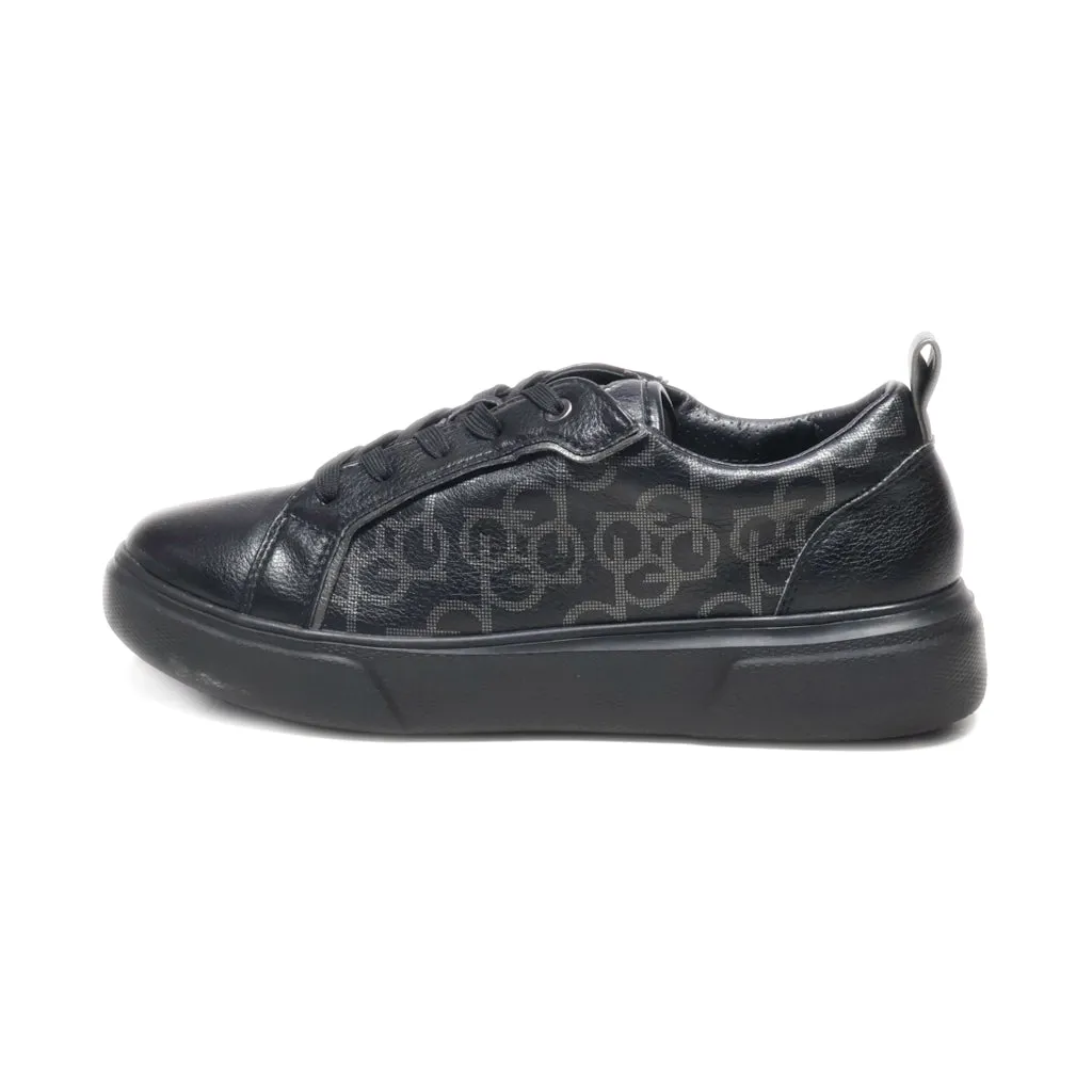 Bugatti Low-Top Sneakers Leather Black Colour For Women
