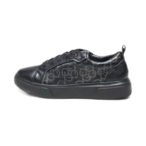 Bugatti Low-Top Sneakers Leather Black Colour For Women