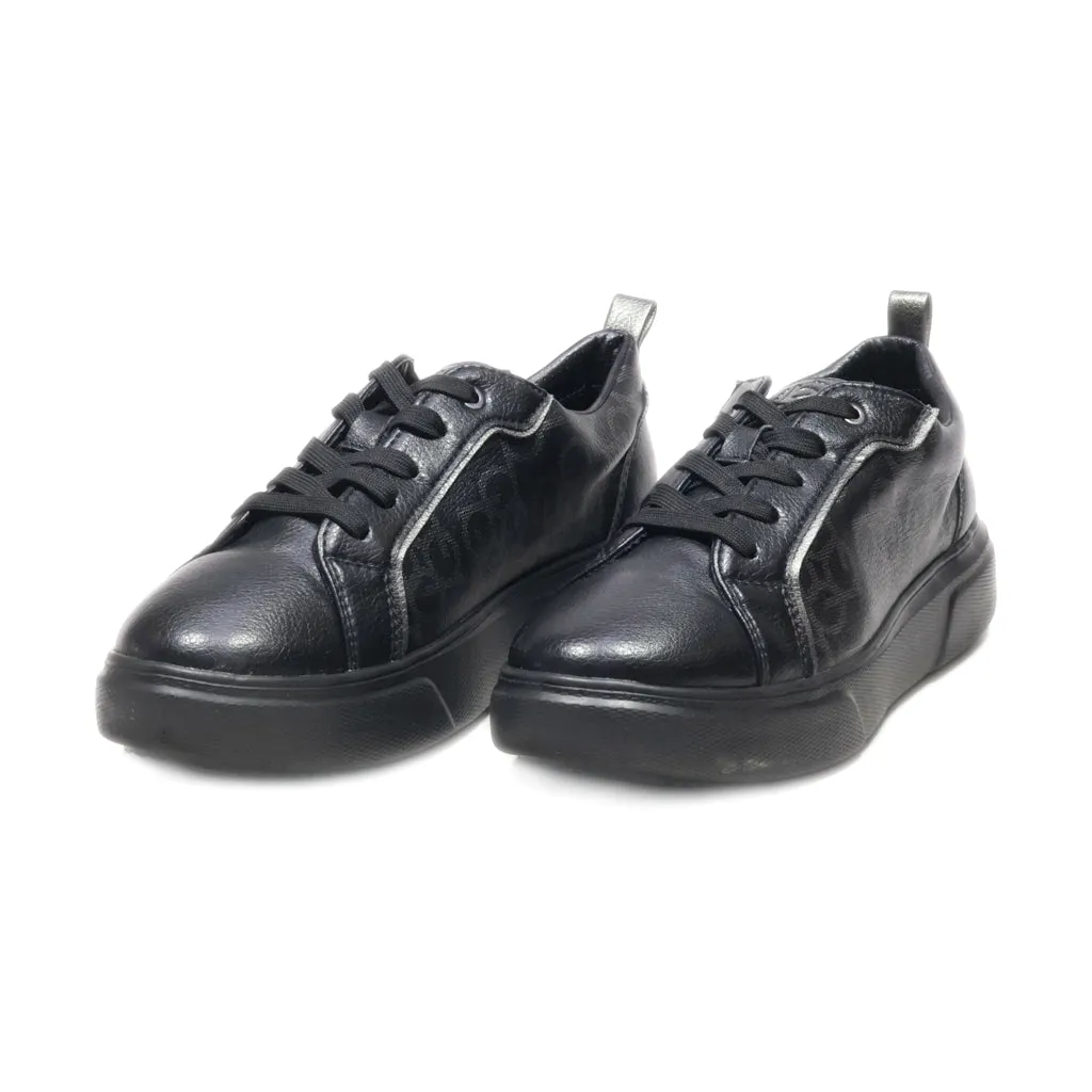 Bugatti Low-Top Sneakers Leather Black Colour For Women