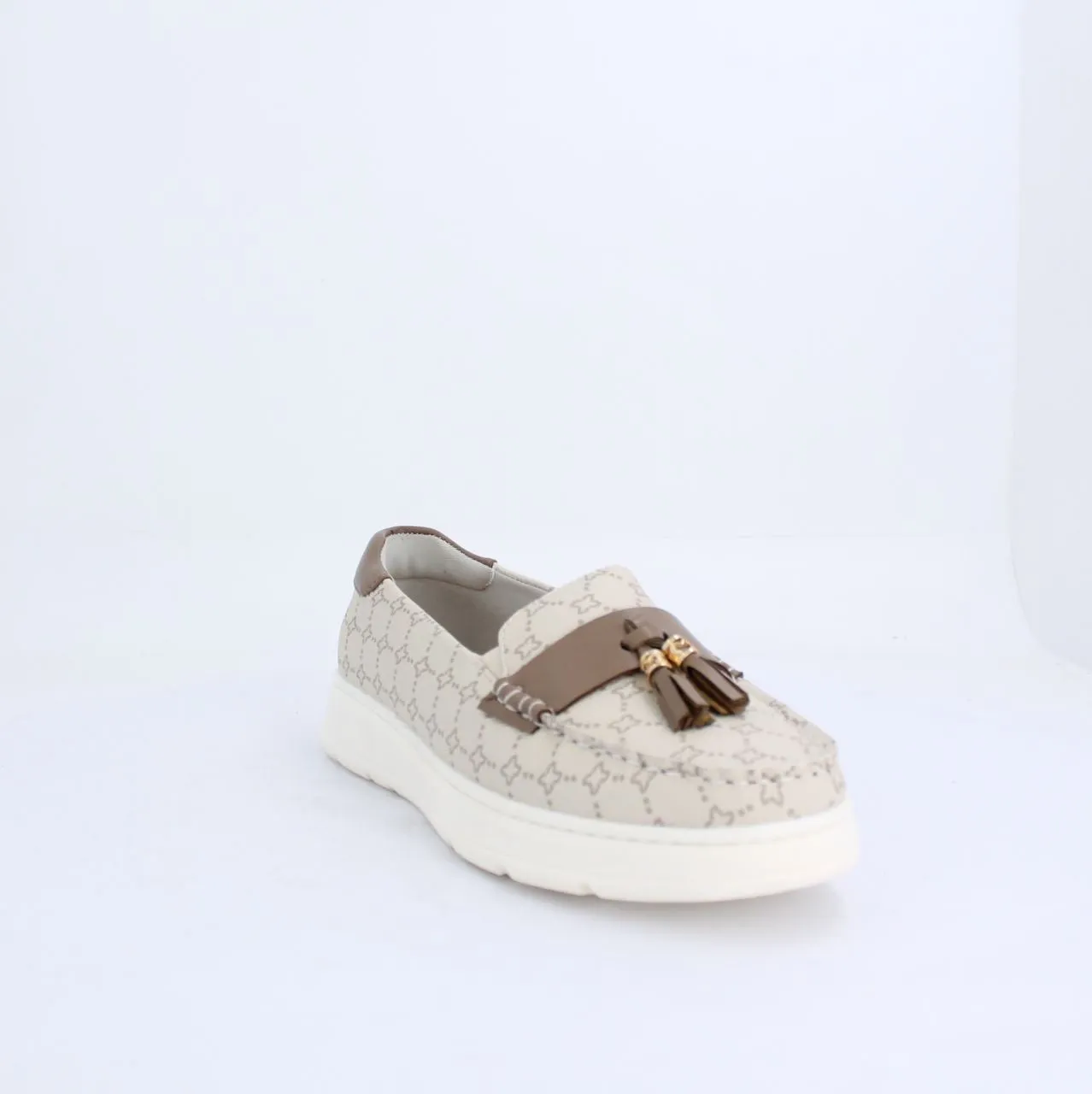 CARMILITA- LOAFERS-FLATS-BEIGE