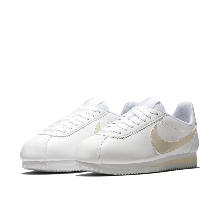 Classic Cortez Leather (White/Guava Ice)
