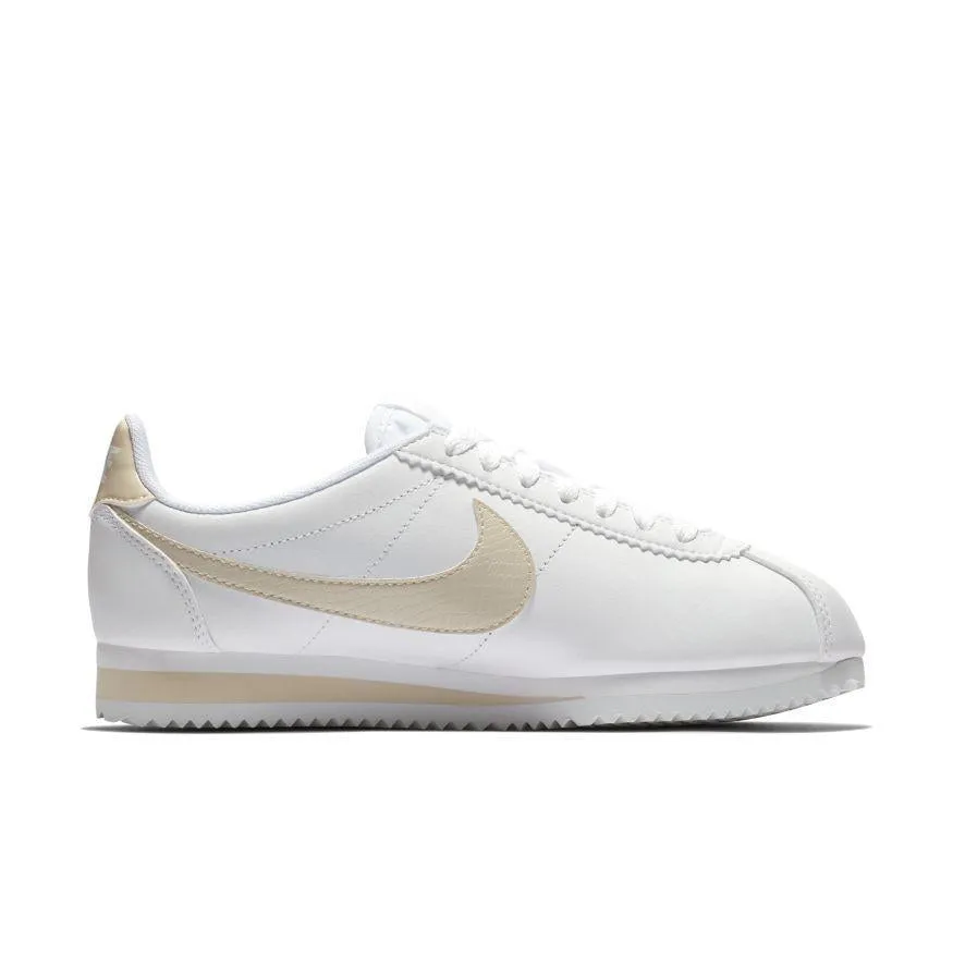 Classic Cortez Leather (White/Guava Ice)