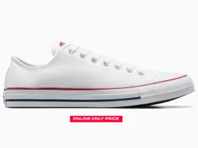 Converse Unisex Chuck Taylor Optical White LOW <br> M7652C