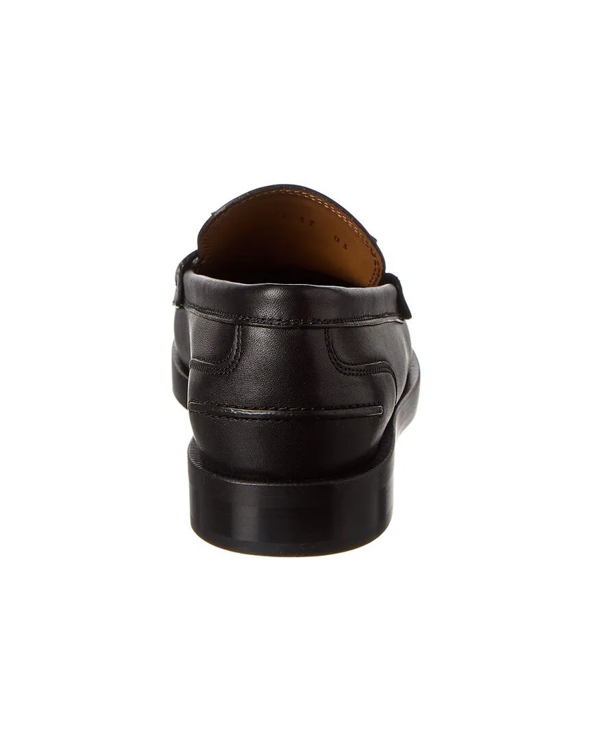 FENDI Baguette Leather Loafer