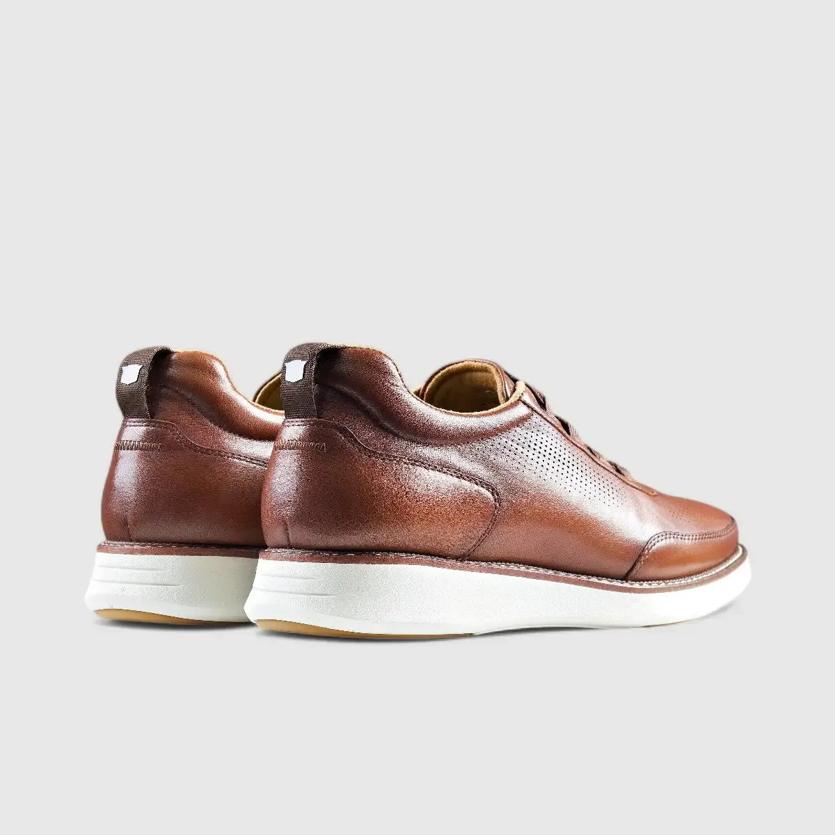 Florsheim Launch Elastic Lace Slip On Cognac 14446