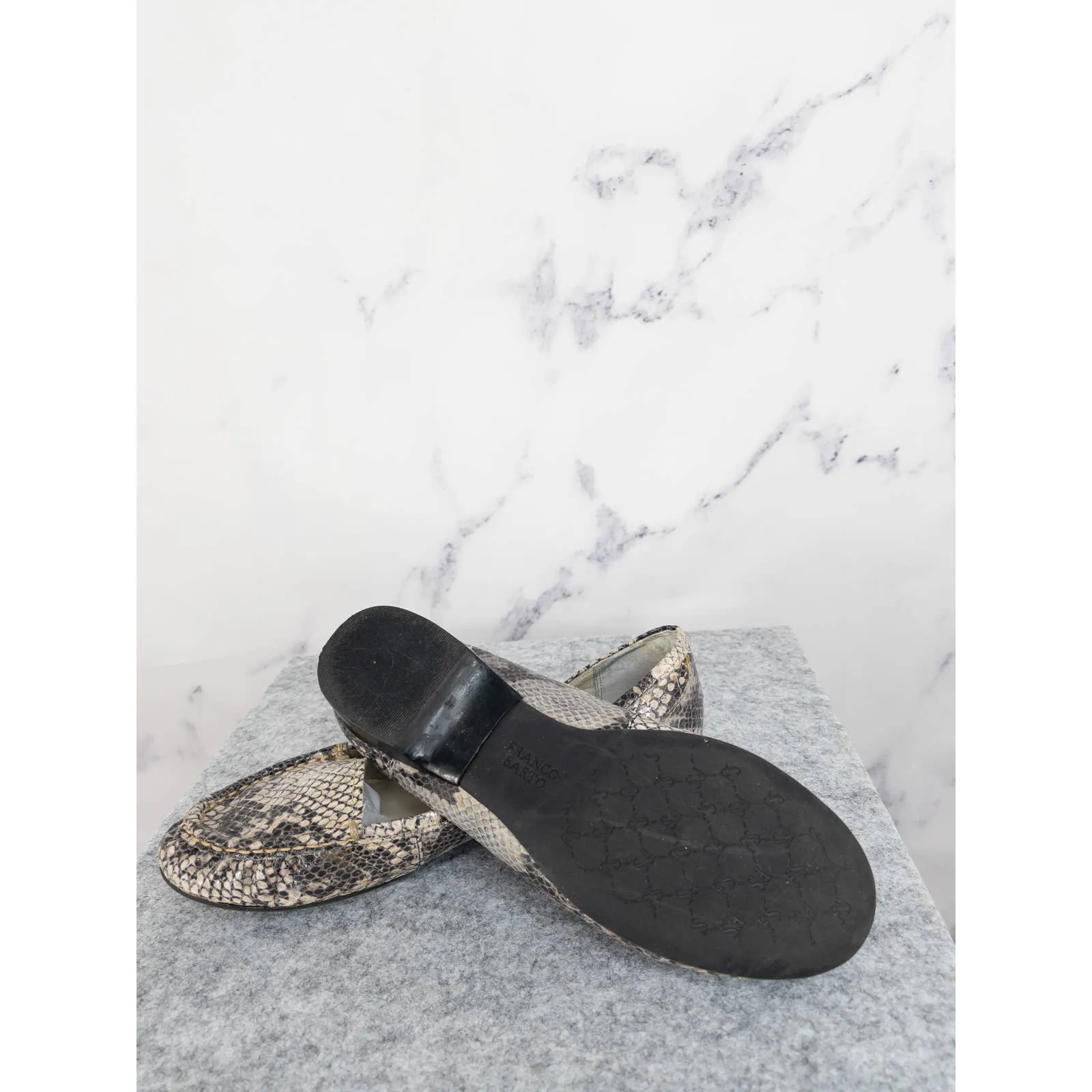 Franco Sarto | Tremor Snake Loafers | Size 7.5