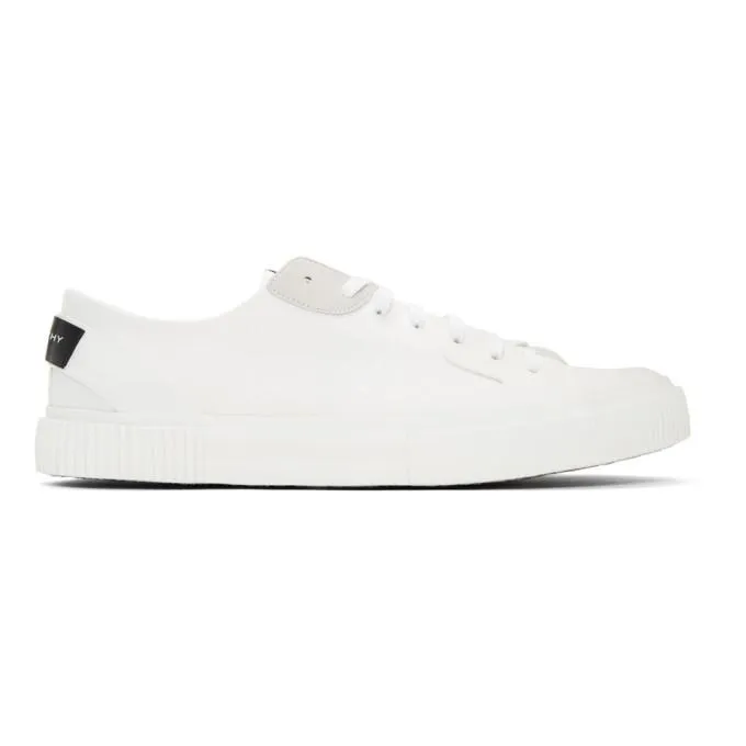 Givenchy White Tennis Light Low Sneakers