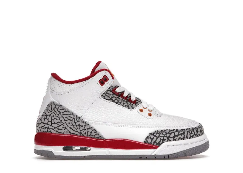 Jordan 3 Retro Cardinal (Gs)