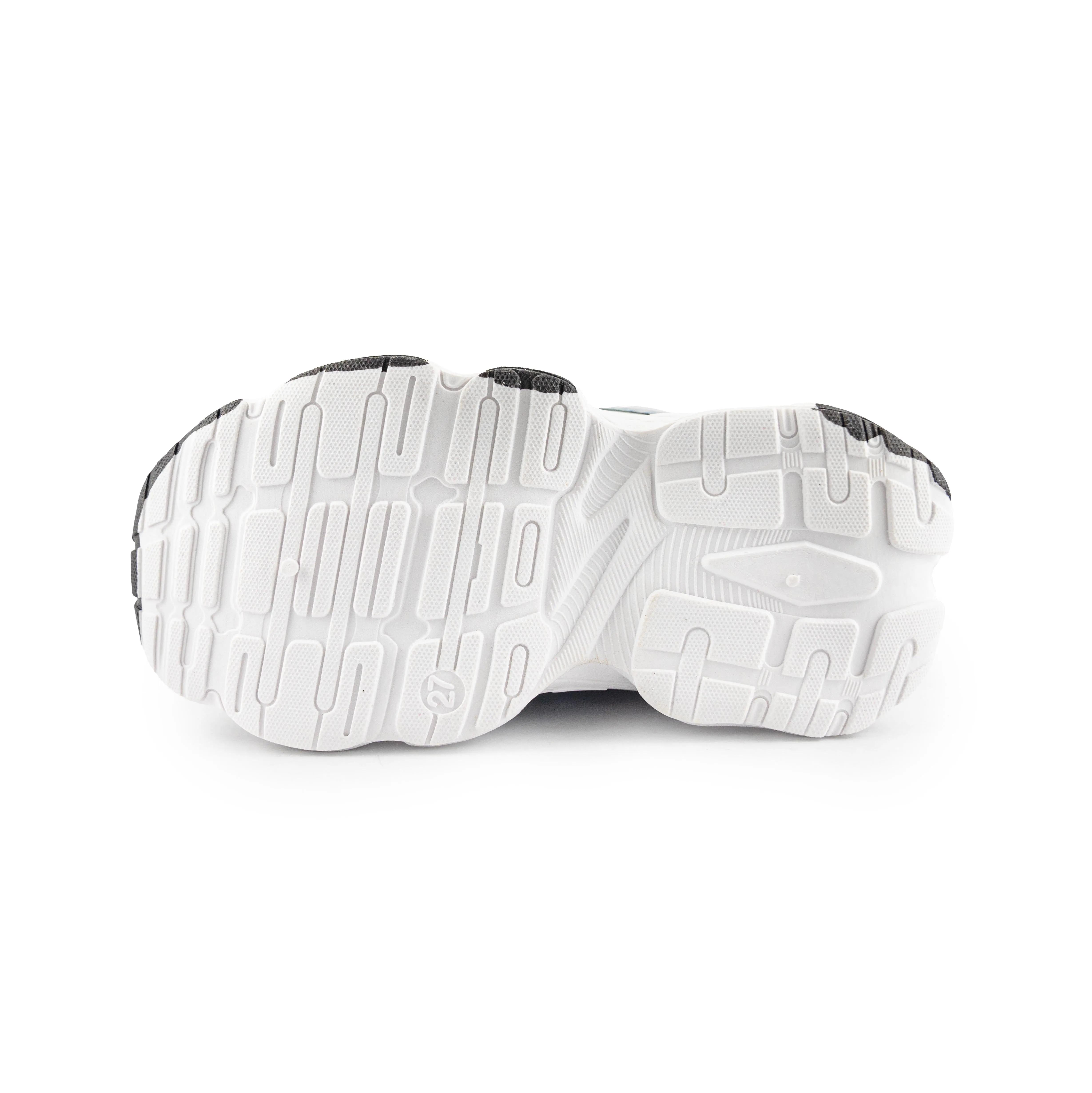 Kid's Rotary buckle Sneakers - Blue/White/Black/Red