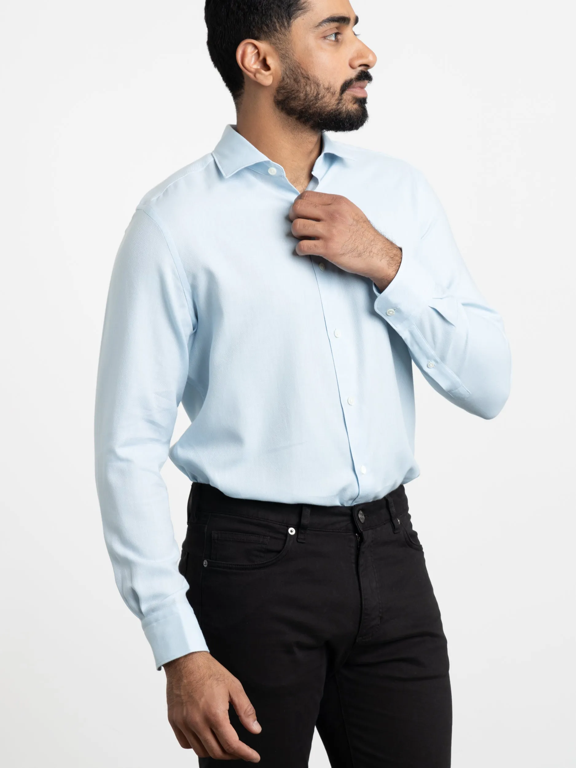 Light Blue Cashco Shirt