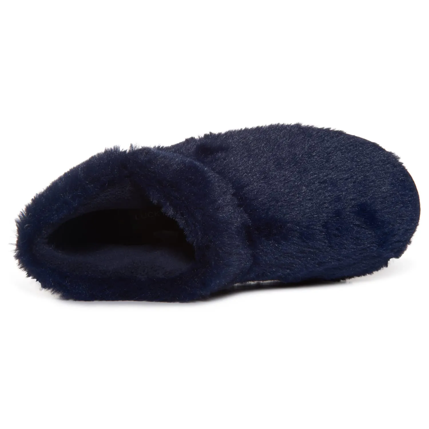 Lucky Brand Girls Plush Bootie Slippers, Fuzzy Rubber Sole Bedroom Slipper Booties, Little Kids Cozy Fluffy House Shoes Boots