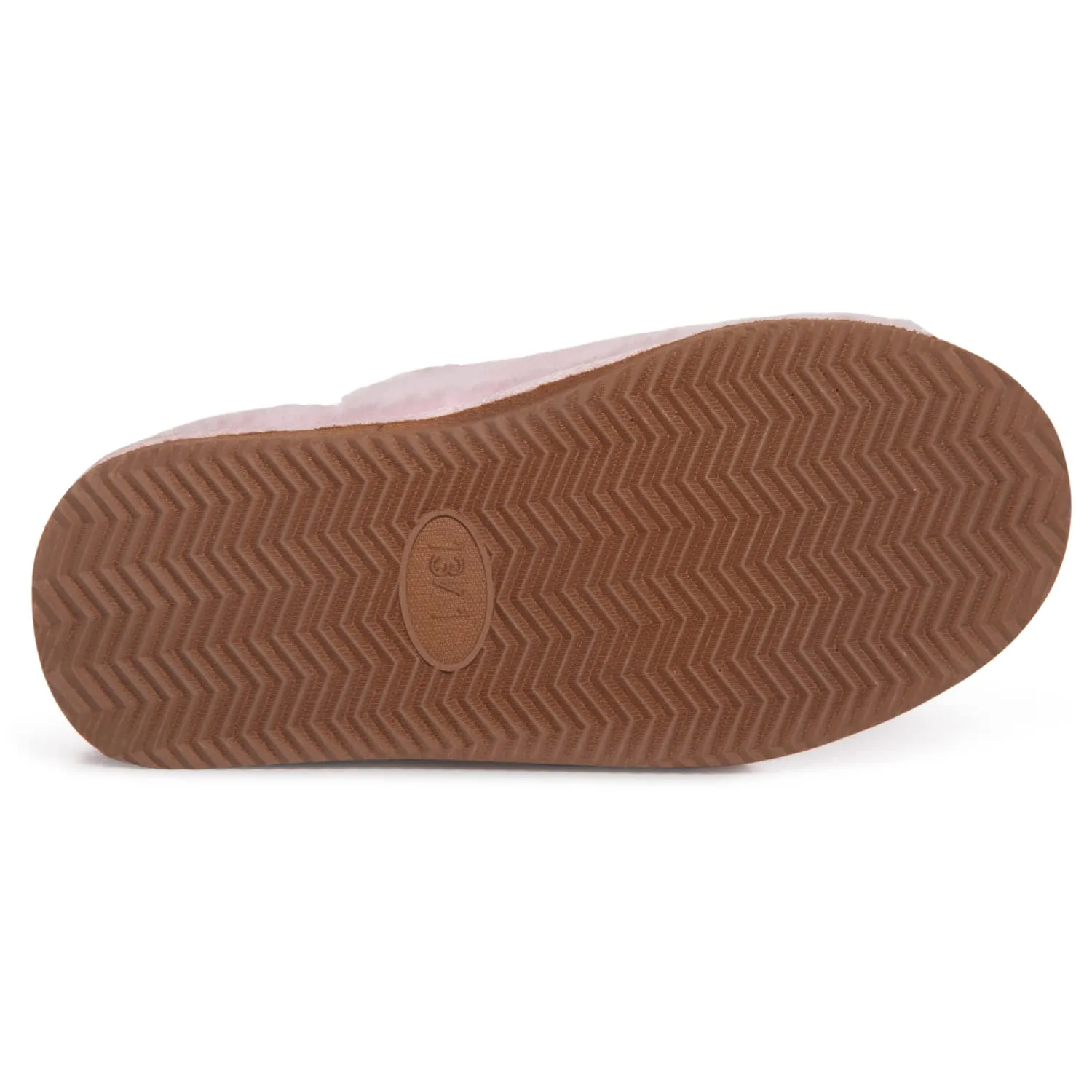 Lucky Brand Girls Plush Bootie Slippers, Fuzzy Rubber Sole Bedroom Slipper Booties, Little Kids Cozy Fluffy House Shoes Boots