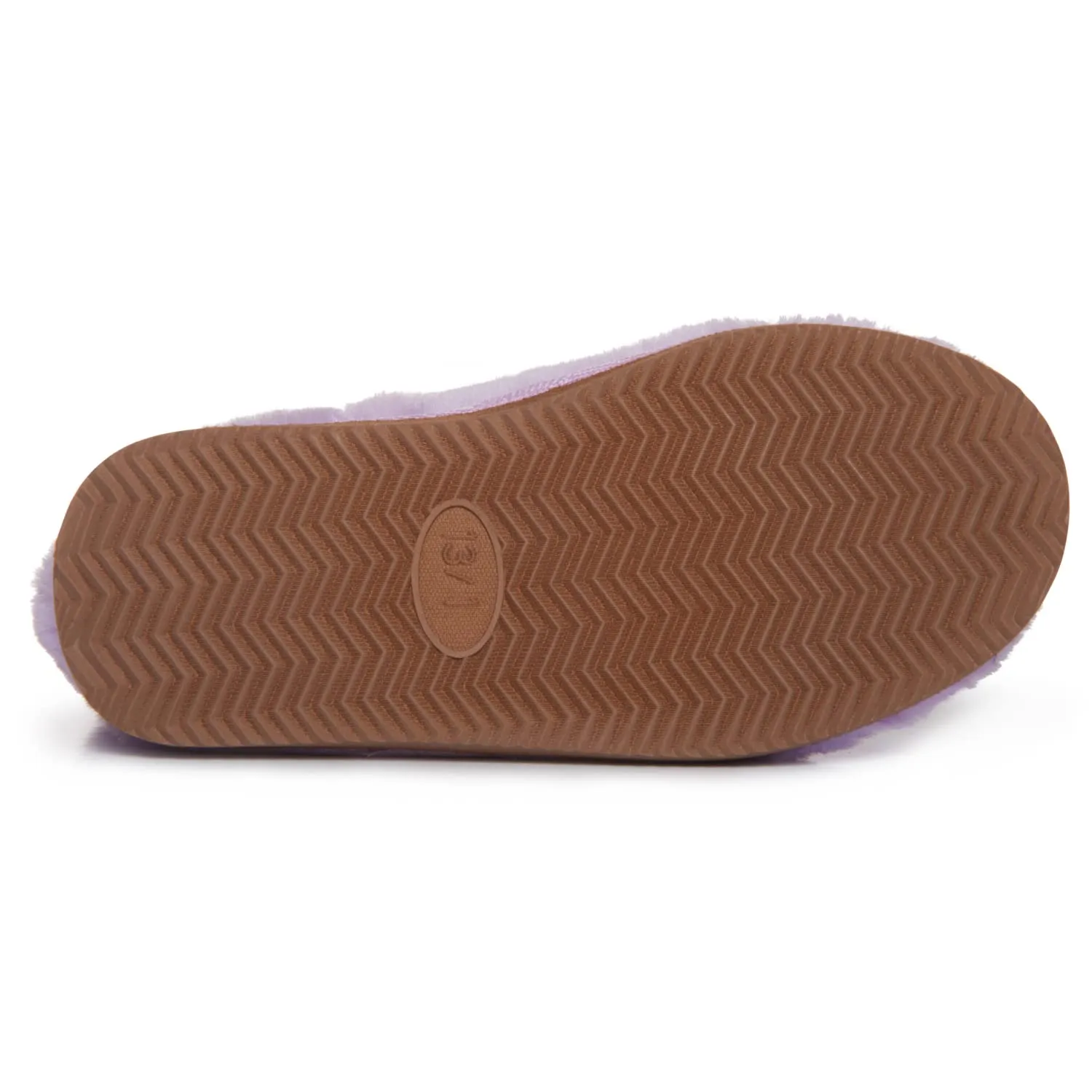 Lucky Brand Girls Plush Bootie Slippers, Fuzzy Rubber Sole Bedroom Slipper Booties, Little Kids Cozy Fluffy House Shoes Boots