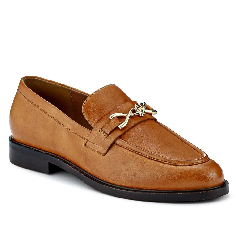 MARI Leather Loafers - MARI / 324 373