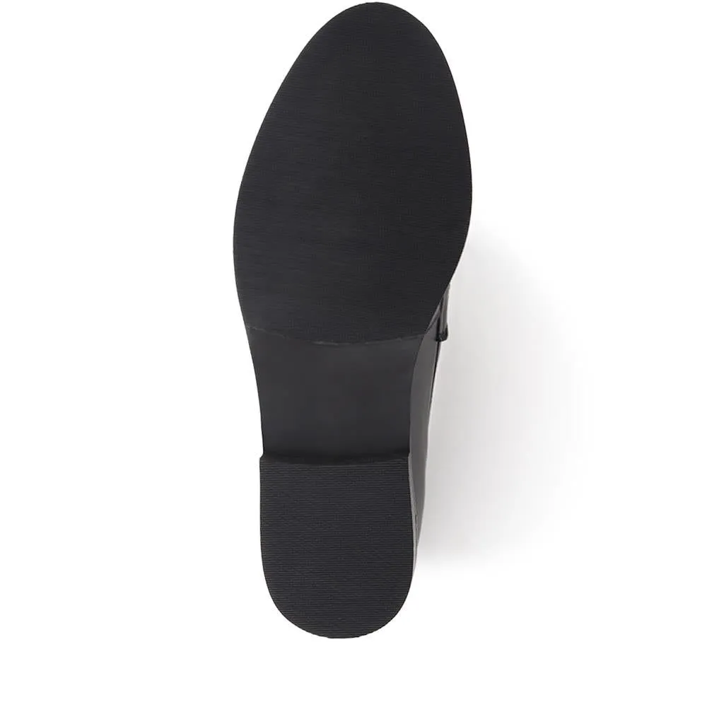 MARI Leather Loafers - MARI / 324 373