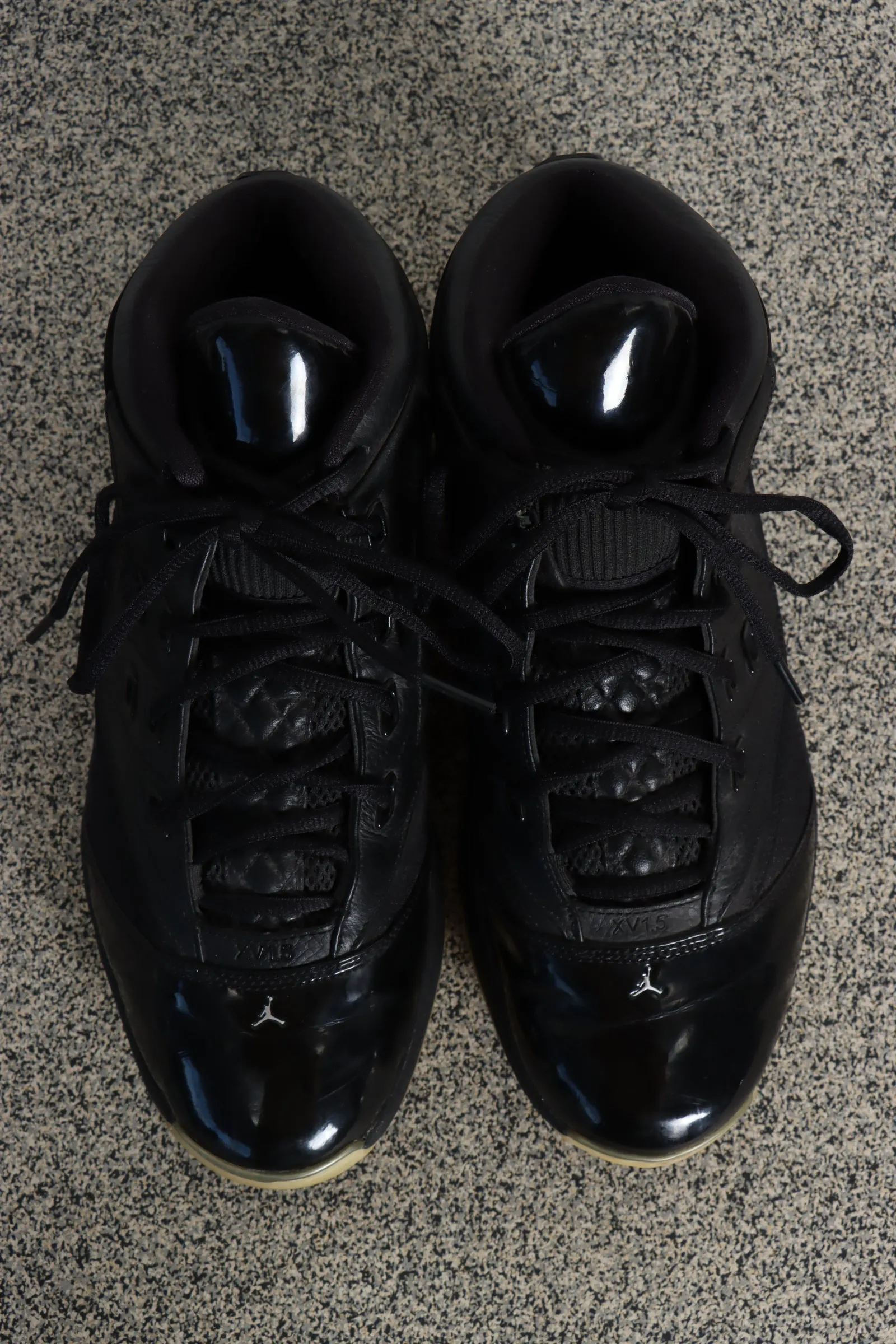 NIKE Jordans 16.5 Team Black & Varsity Red Sneakers (11)