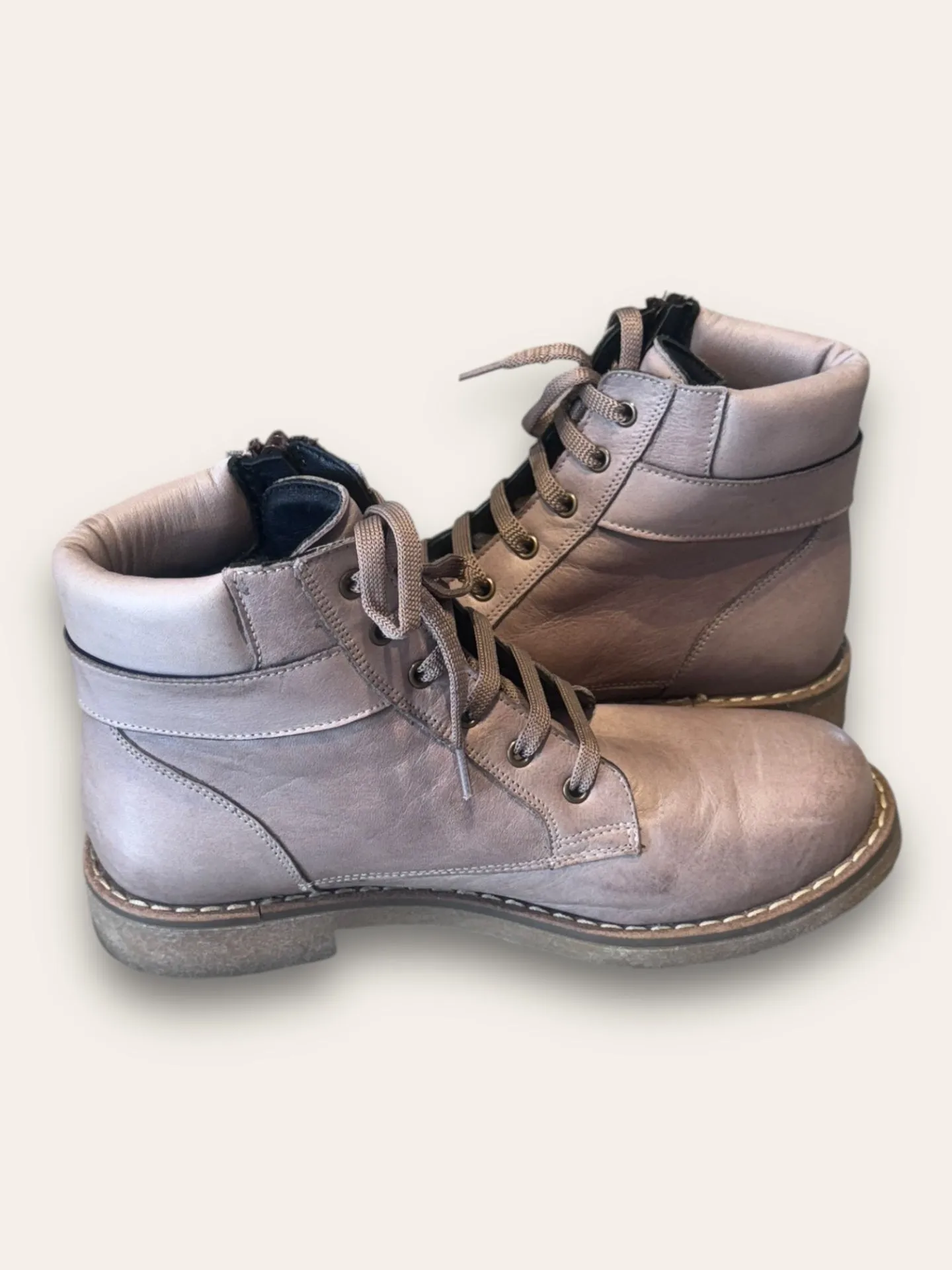 Pesso Taupe Ankle Boots 4 RRP R2,599