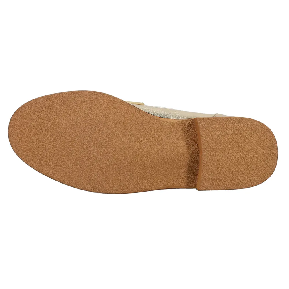 Porter Metallic Penny Loafers