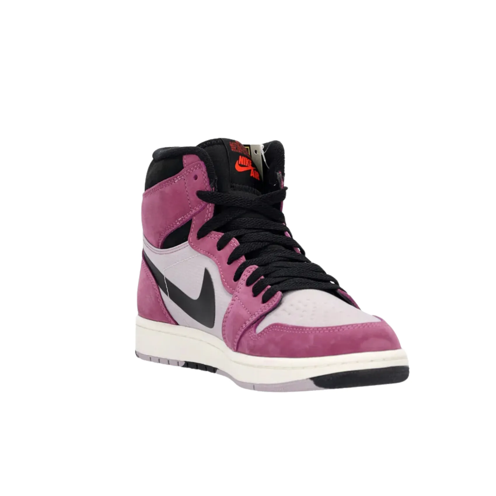 Sneakers Wmns Air Jordan 1 Mid Se - Light Mulberry/Black