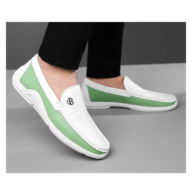 Stylish summer macaron loafers