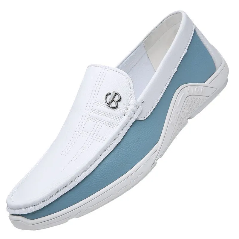 Stylish summer macaron loafers
