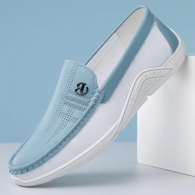 Stylish summer macaron loafers