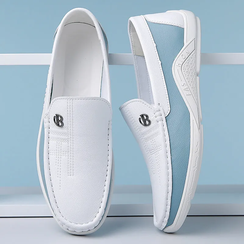 Stylish summer macaron loafers