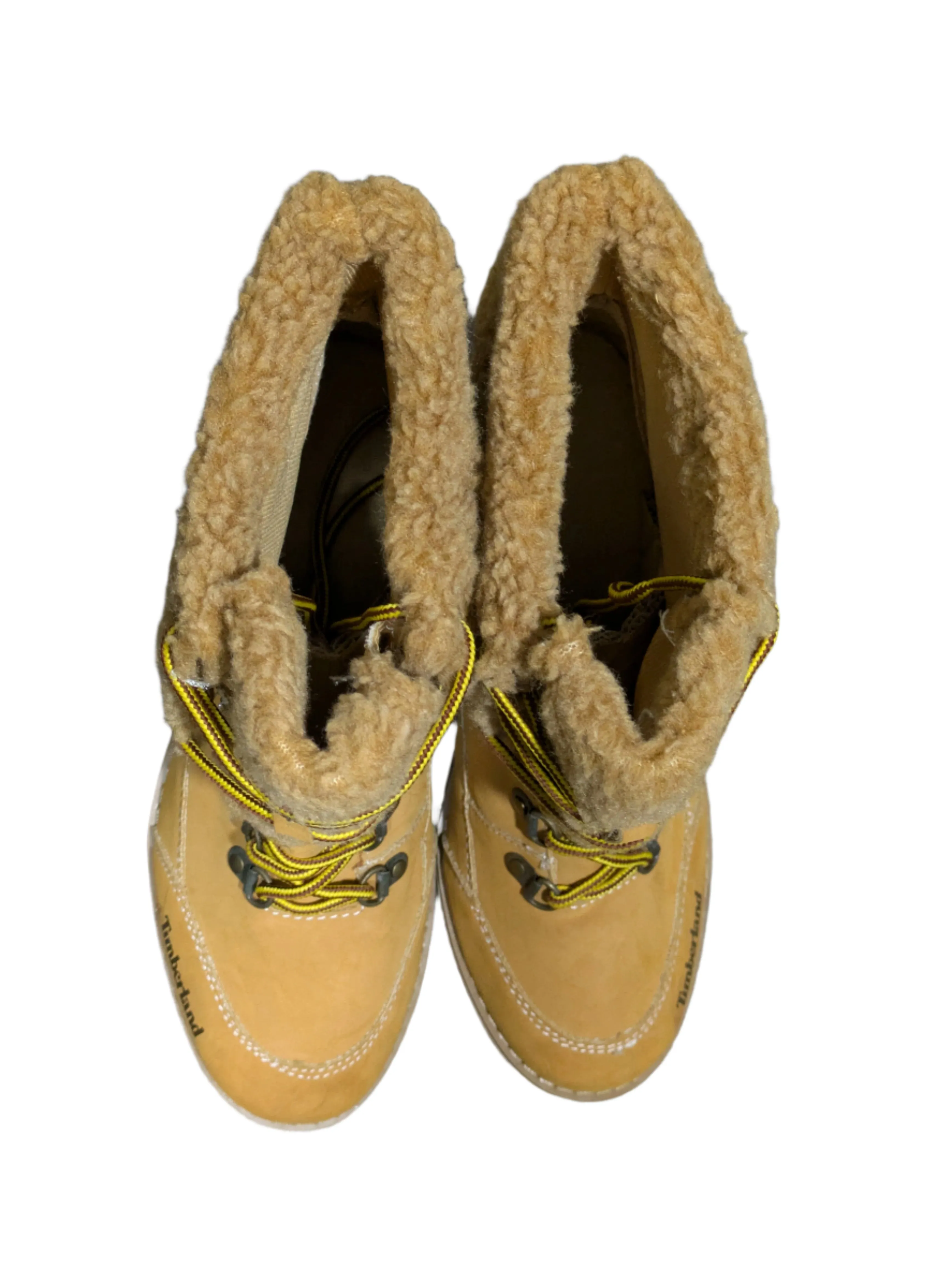 Timberland Camel Suede Snow Boots Size UK 4 / EU 37 / US 6