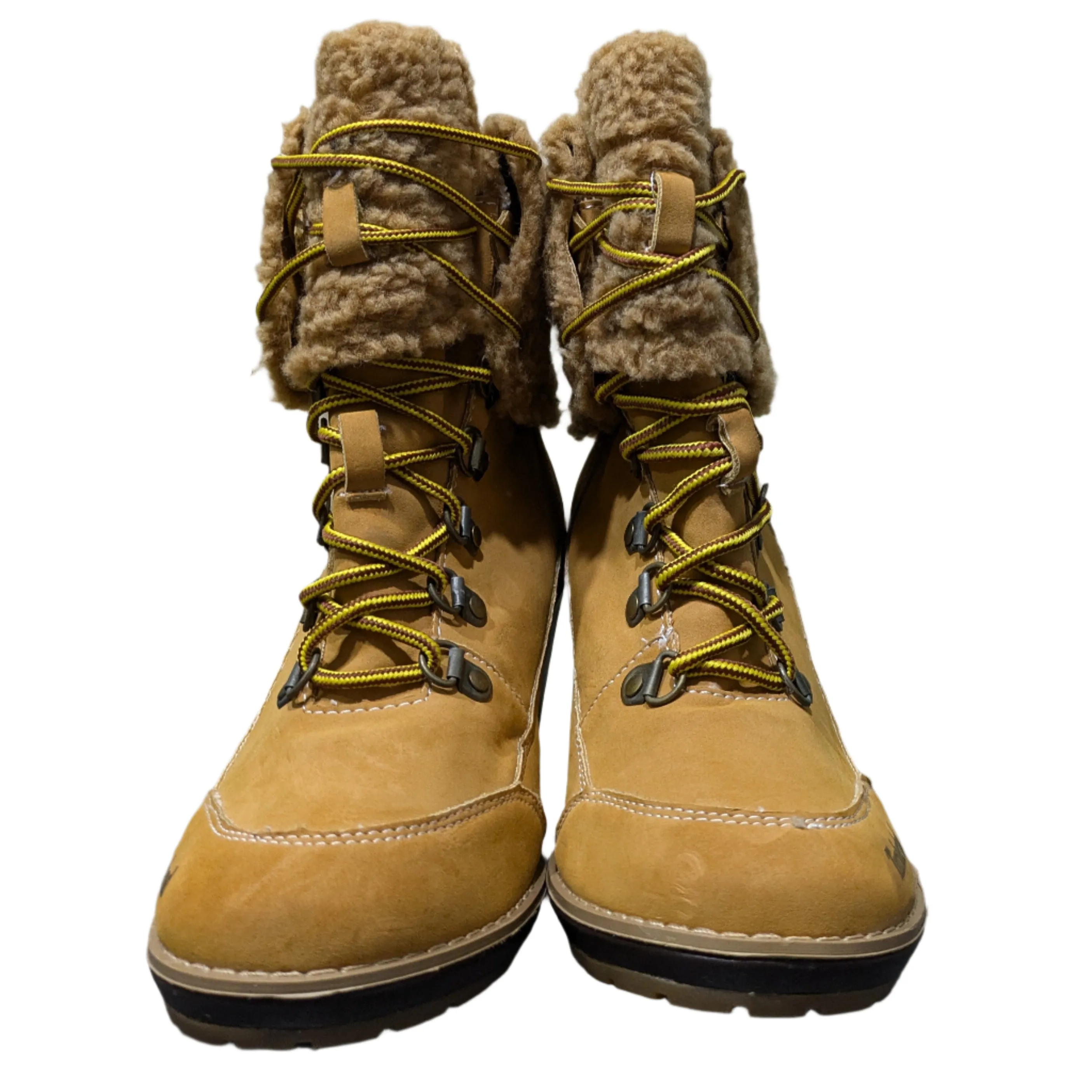 Timberland Camel Suede Snow Boots Size UK 4 / EU 37 / US 6