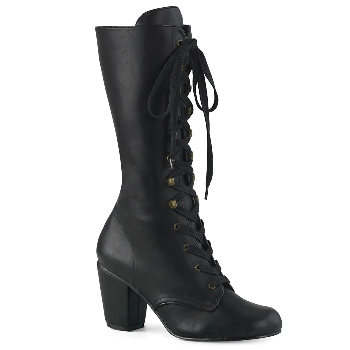 VIVIKA-205 Demoniacult Alternative Footwear Women's Knee High Boots