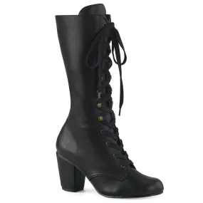 VIVIKA-205 Demoniacult Alternative Footwear Women's Knee High Boots