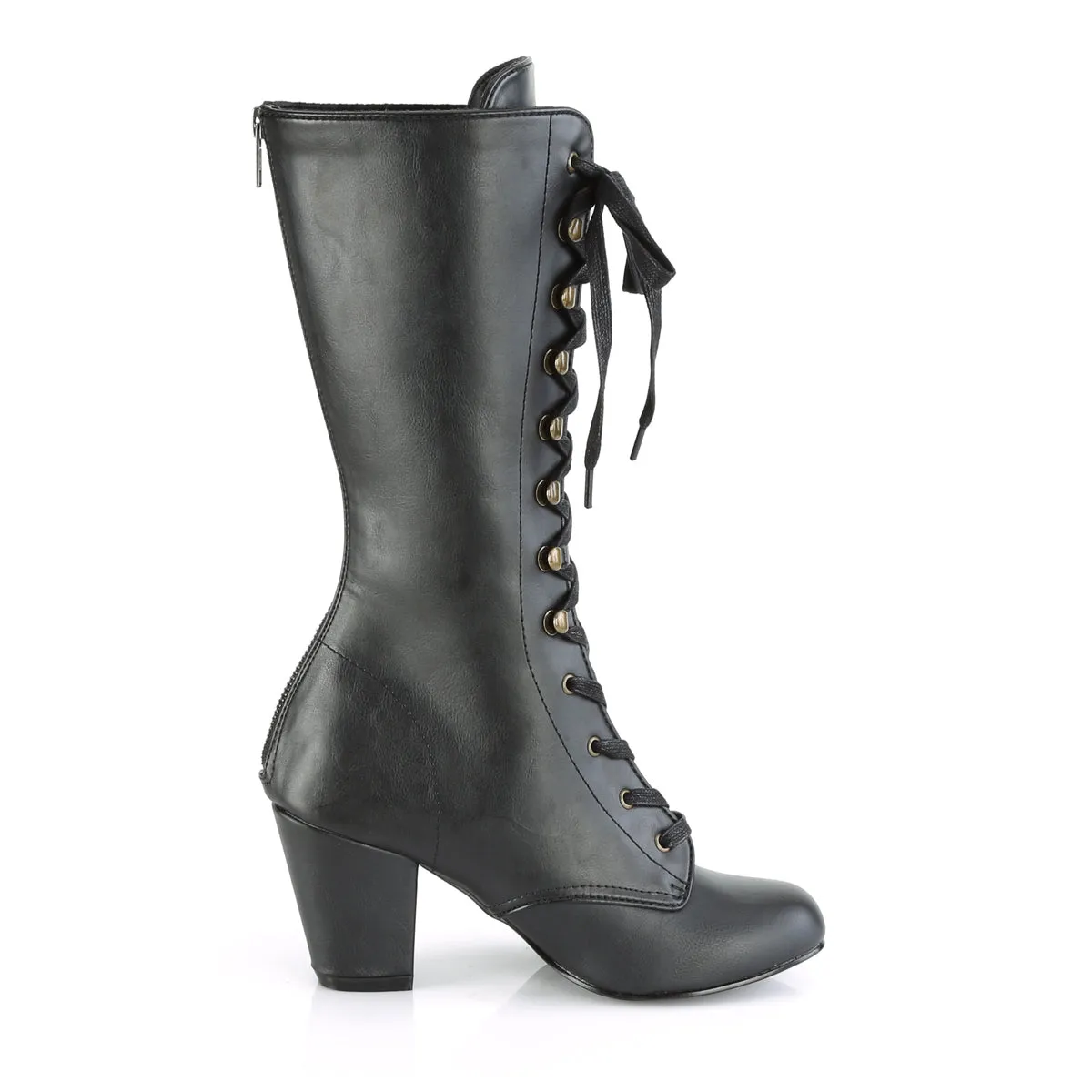 VIVIKA-205 Demoniacult Alternative Footwear Women's Knee High Boots
