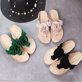 Women's Bohemian Floral Slippers