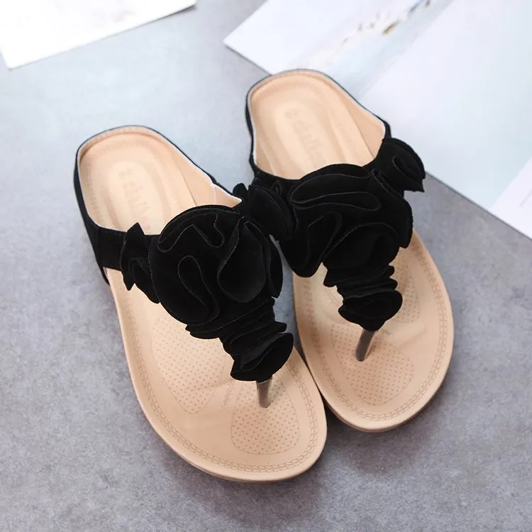 Women's Bohemian Floral Slippers