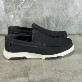 XRAY FOOTWEAR Men's Black Faux-Leather Berlin Slip-On Loafers SZ 12